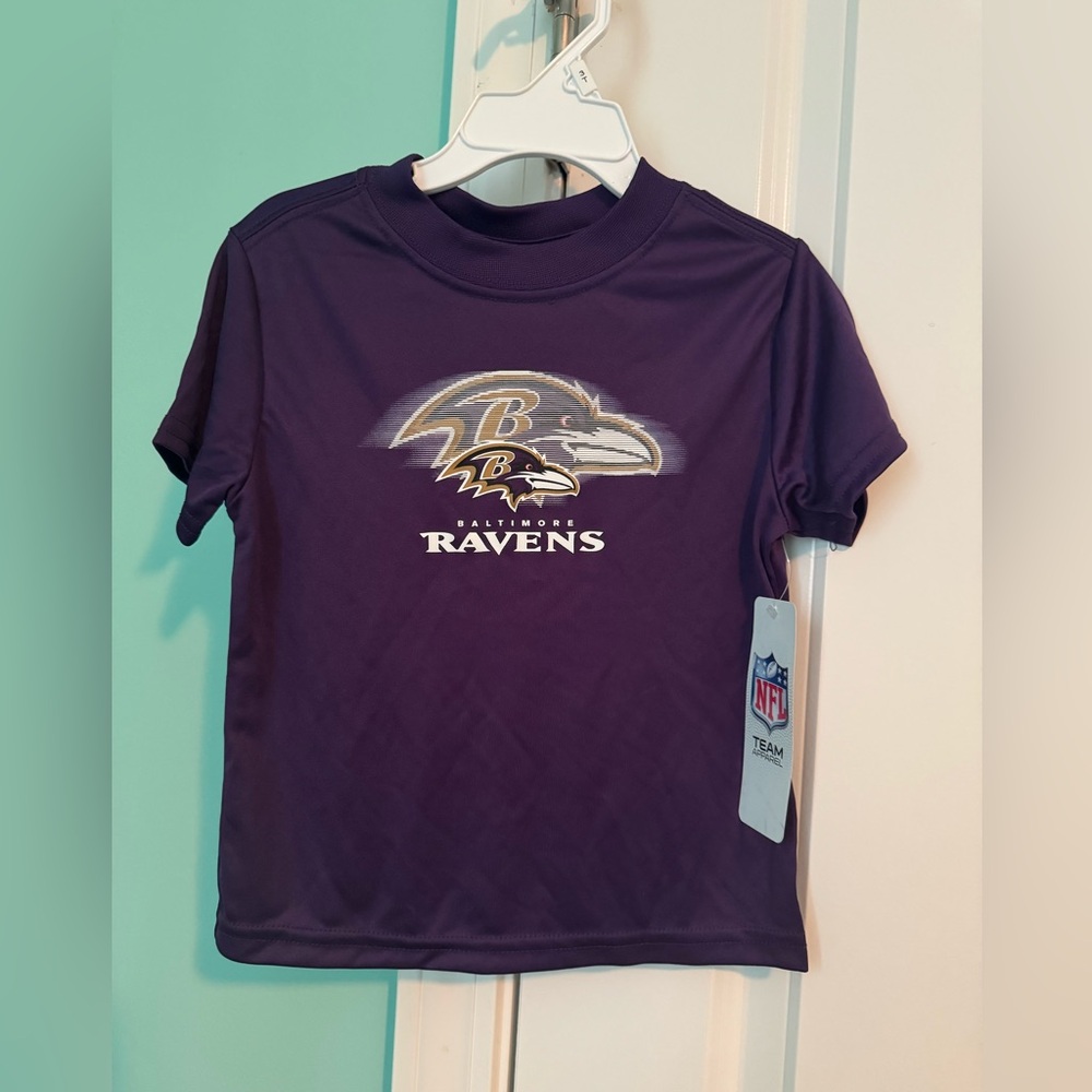 NFL Kids Purple Baltimore Ravens Tee